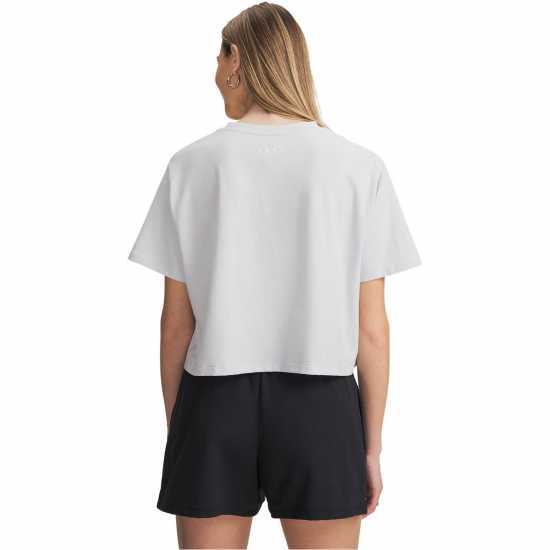 Under Armour Ua Rival Boxy Tee Ld63 Grey/White 
