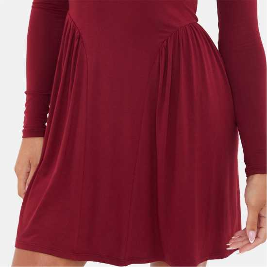 Dropped Waist Mini Dress  
