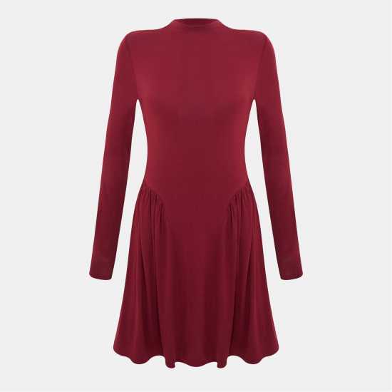 Dropped Waist Mini Dress  