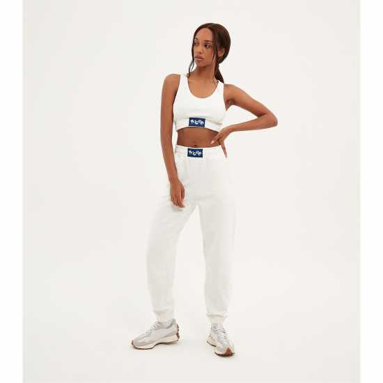 Nicce Tumble Bralette Womens Ecru Дамски тениски с яка