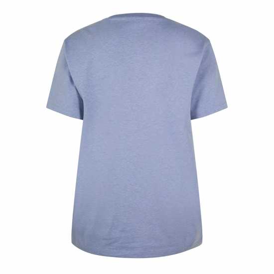 Jack Wills Forstal Boyfriend T-Shirt Ladies Синьо лилаво 