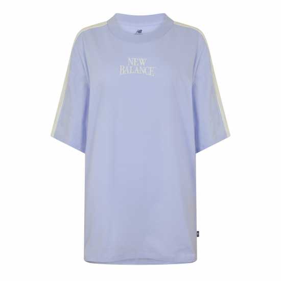 New Balance Nbls Heritage Os Tee Ld62 Lilac New Balance NBLS Heritage OS Tee Ld62 Lilac