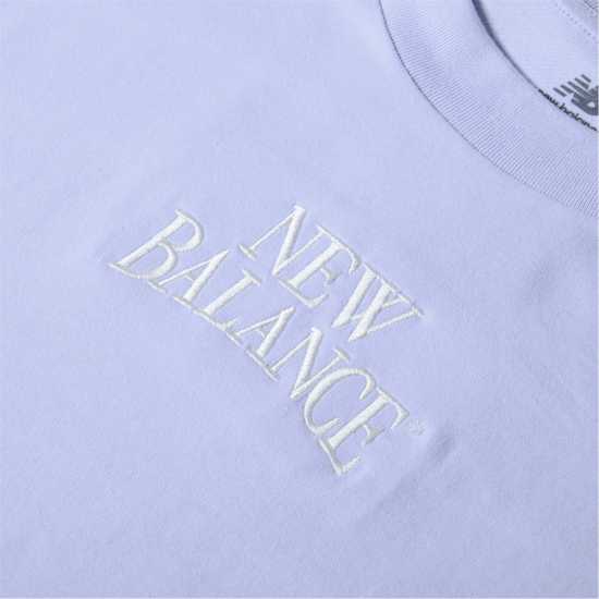 New Balance Women's Oversized T-Shirt Lilac 