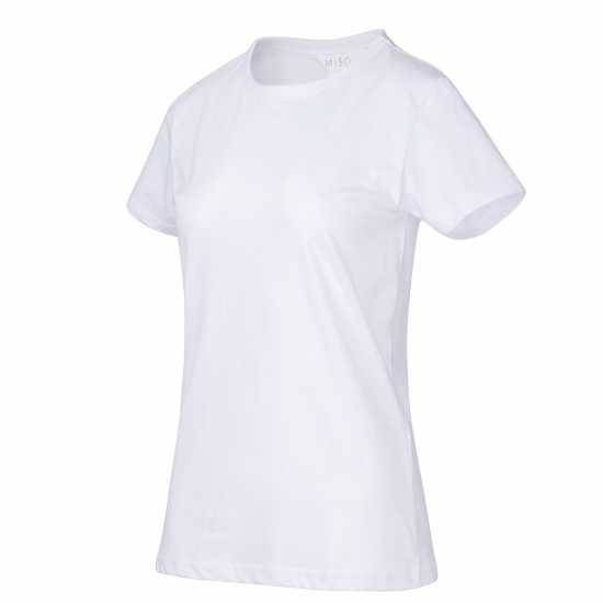 Дамски тениски и фланелки Miso Тениска Printed Boyfriend T Shirt Бяло Обикновено Miso Тениска Printed Boyfriend T Shirt Бяло Обикновено Дамски тениски и фланелки