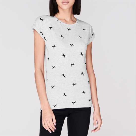 Miso Тениска Printed Boyfriend T Shirt  Дамски тениски и фланелки