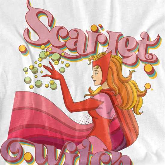 Marvel Comics Ladies T-Shirt Scarlet Witch Дамски тениски и фланелки