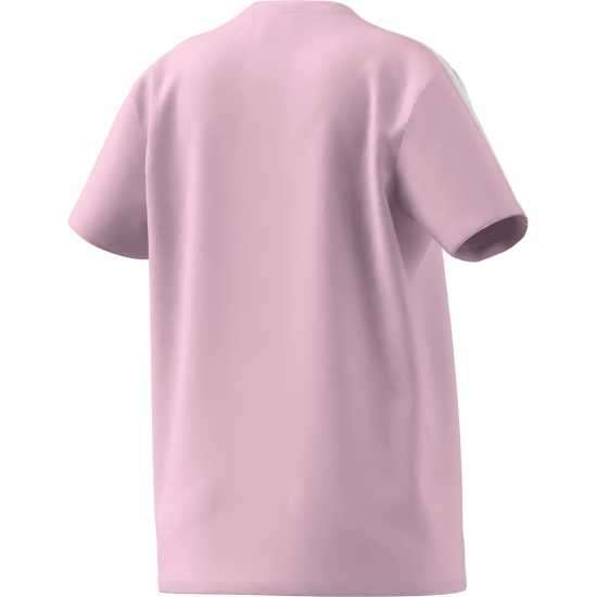 Дамски тениски и фланелки Adidas Essentials 3 Stripe T-Shirt Womens Ясно розово Adidas Essentials 3 Stripe T-Shirt Womens Ясно розово Дамски тениски и фланелки