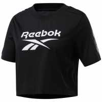 Reebok Дамска Тениска Tape T Shirt Ladies