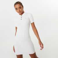 Jack Wills Polo Cable Knitted Mini Dress Vintage White Дамски пуловери и жилетки