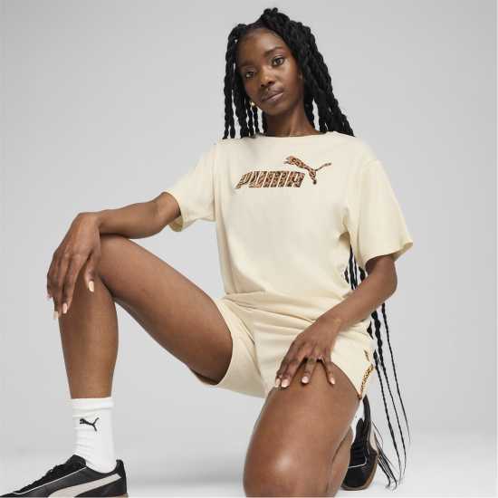 Puma Тениска С Лого No1 Logo Tee Алпийско животно Дамски тениски и фланелки