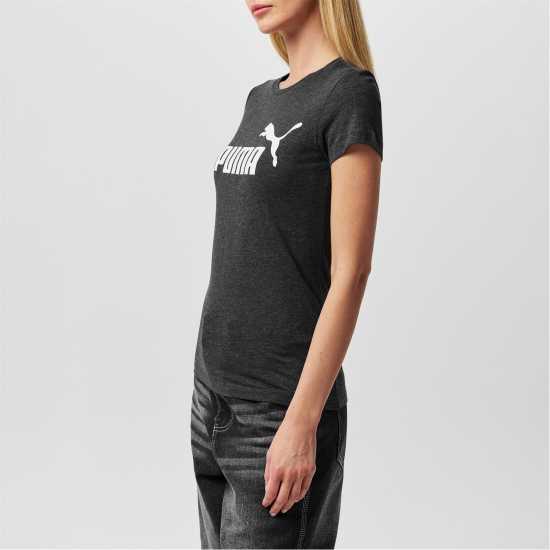 Puma Тениска С Лого No1 Logo Tee DG Хизер Дамски тениски и фланелки
