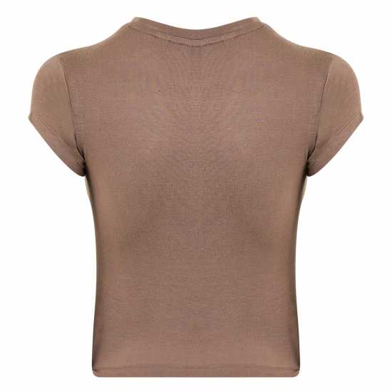 Дамски тениски и фланелки Jack Wills Short Sleeve Baby T-Shirt Моха Jack Wills Short Sleeve Baby T-Shirt Моха Дамски тениски и фланелки