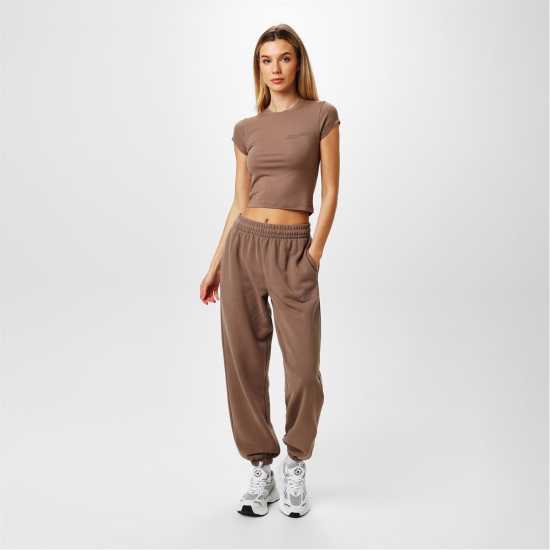 Дамски тениски и фланелки Jack Wills Short Sleeve Baby T-Shirt Моха Jack Wills Short Sleeve Baby T-Shirt Моха Дамски тениски и фланелки