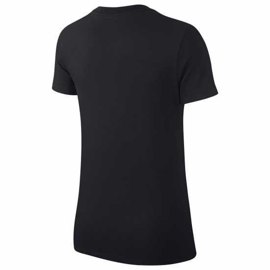 Nike Futura T-Shirt Ladies Black Дамски тениски с яка