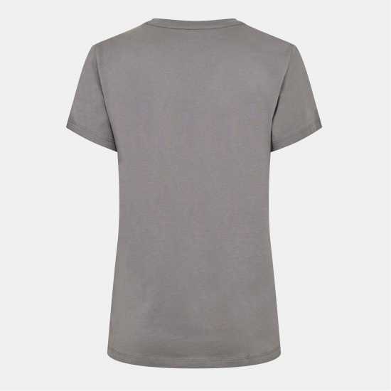 Puma Women's Ess Small Logo Regular Fit T-Shirt Сиво 