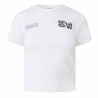 Jack Wills Splice T-Shirt  Дамски тениски и фланелки