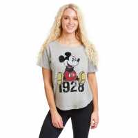 Disney Regular Fit T-Shirt Сиво 