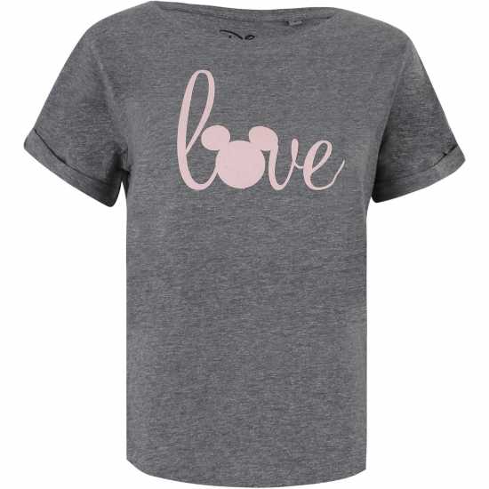 Disney Regular Fit T-Shirt Сиво Disney Regular Fit T-Shirt Сиво