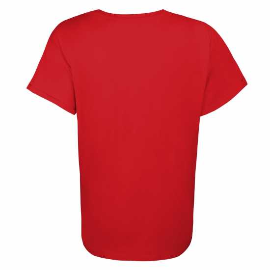 Disney T-Shirt Ld99 Red Дамски тениски и фланелки