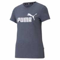 Puma Тениска No1 Logo Qt T Shirt Adriatic Дамски тениски с яка