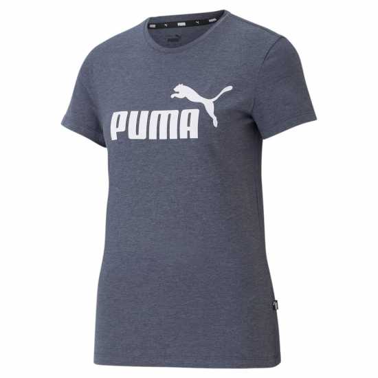 Puma Тениска No1 Logo Qt T Shirt Adriatic - Дамски тениски с яка