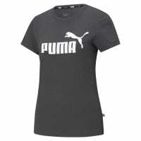 Puma Тениска No1 Logo Qt T Shirt Dark Grey Дамски тениски с яка
