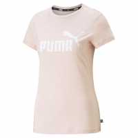 Тениска Puma No1 Logo Qt T Shirt Rose Dust Дамски тениски и фланелки
