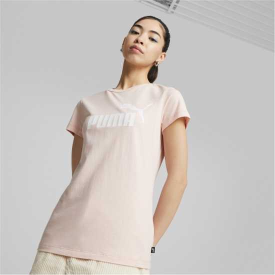 Puma Тениска No1 Logo Qt T Shirt Rose Dust Дамски тениски и фланелки
