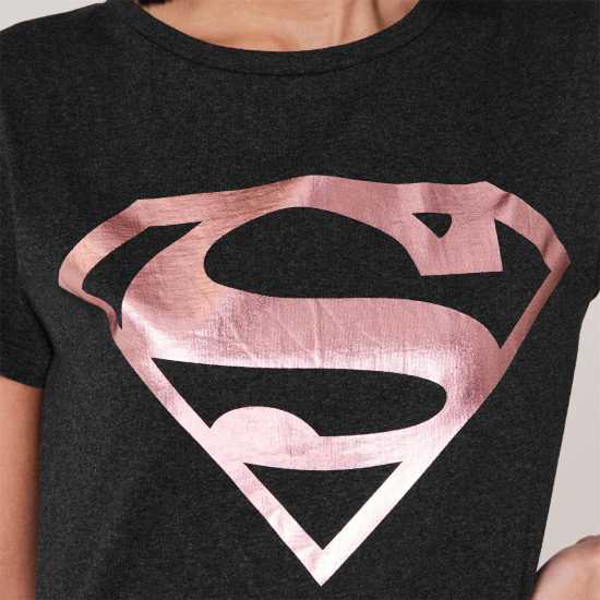 Character Short Sleeve Tee Supergirl Дамски тениски и фланелки