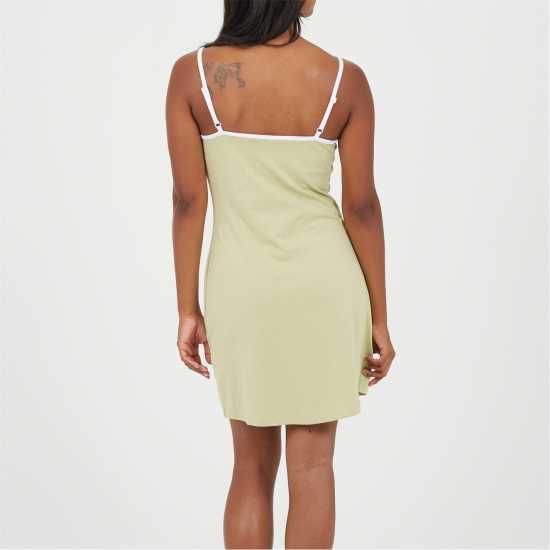 Brave Soul Mini Dress Ld99 Зелено/Бяло 