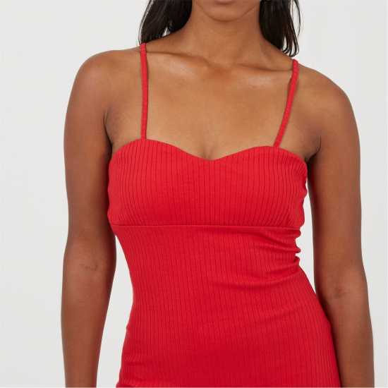 Brave Soul Strp Min Drs Ld99 Red 