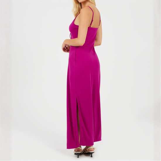 Brave Soul Рокля С Презрамки Cami Dress Ld99 Dark Pink 