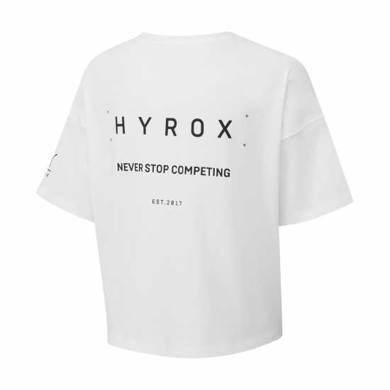 Puma X Hyrox World Cropped T-Shirt Adults Пума Бяло Дамски тениски и фланелки