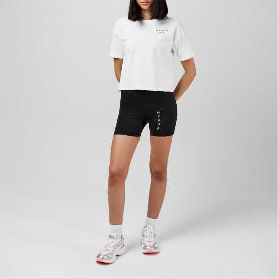 Puma X Hyrox World Cropped T-Shirt Adults Пума Бяло Дамски тениски и фланелки