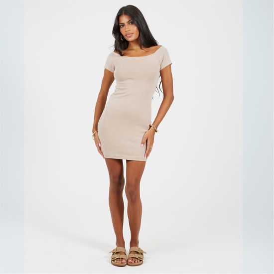 Brave Soul Women's Bodycon Dress Гъба 