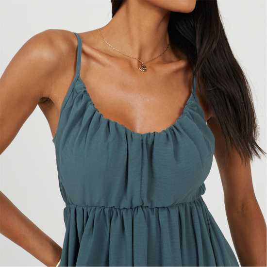 Brave Soul Women's Mini Dress Стил Син Brave Soul Women's Mini Dress Стил Син