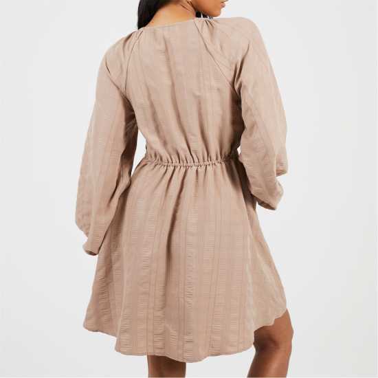 Brave Soul Women's Mini Dress Тоуп 