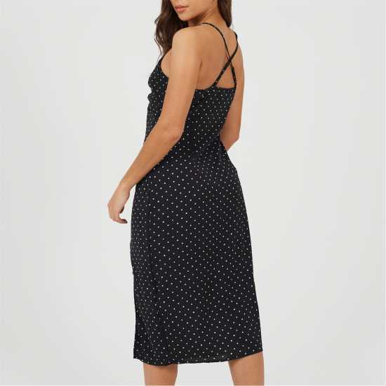 Brave Soul Дамска Рокля Women's Polka Dot Slip Dress  