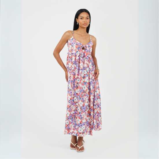 Brave Soul Women's Strappy A Line Dress  