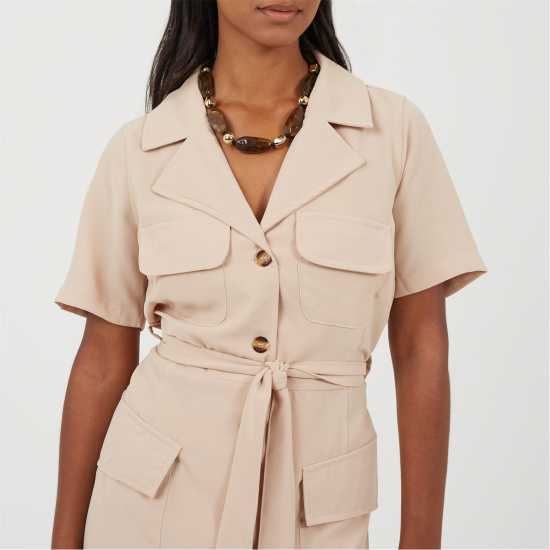 Brave Soul Women's Short Sleeve Wrap Dress  