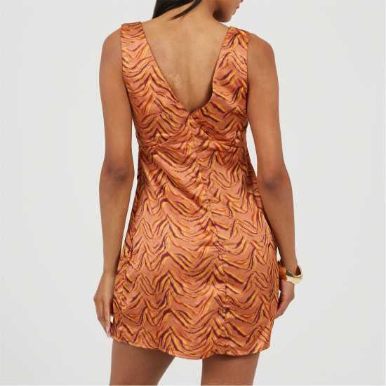 Brave Soul Women's Abstract Wrap Dress Brave Soul Women's Abstract Wrap Dress