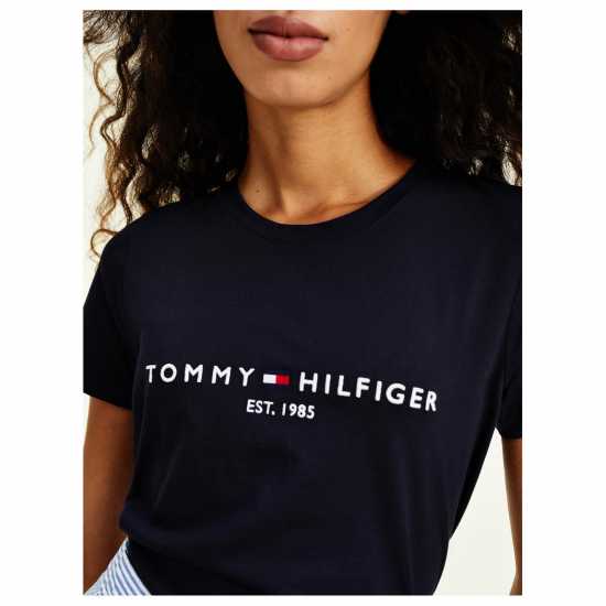 Tommy Hilfiger Тениска Essential T Shirt Desert Sky DW5 Holiday Essentials