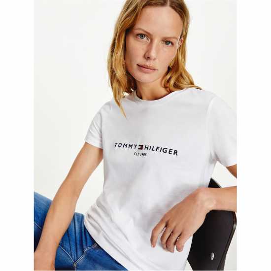 Tommy Hilfiger Тениска Essential T Shirt White YBR Holiday Essentials