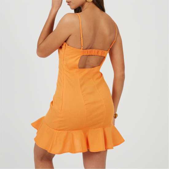 Brave Soul Mini Dress Ld99 Orange 