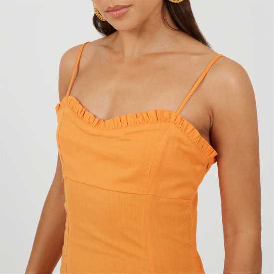 Brave Soul Mini Dress Ld99 Orange 