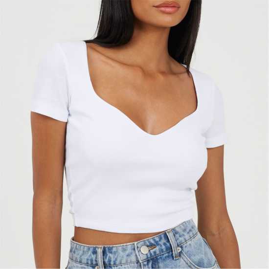 Brave Soul Shrt Slv Tee Ld99 White Brave Soul Shrt Slv Tee Ld99 White