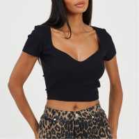 Brave Soul Shrt Slv Tee Ld99 Black 