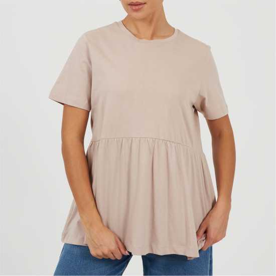 Brave Soul Smock Top Ld99 Mushroom Brave Soul Smock Top Ld99 Mushroom