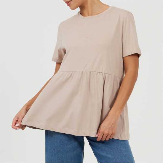 Brave Soul Smock Top Ld99 Mushroom Brave Soul Smock Top Ld99 Mushroom