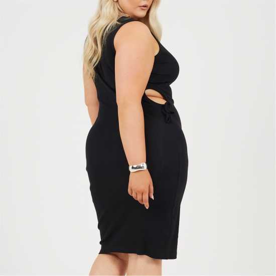 Brave Soul Women's Midi Wrap Dress Черно Brave Soul Women's Midi Wrap Dress Черно